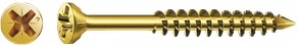 Шуруп Spax для штапика 3,5x40 мм 35703503301022 (200 шт/упак) - желтый